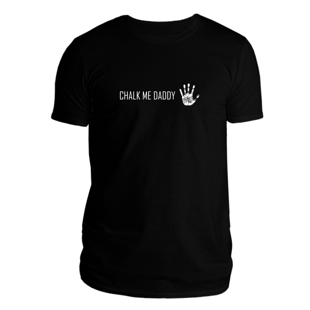 Chalk Me Daddy Tee - Black