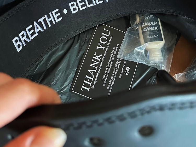 Custom Anvil belt photo from Kirsti J-H's Google review