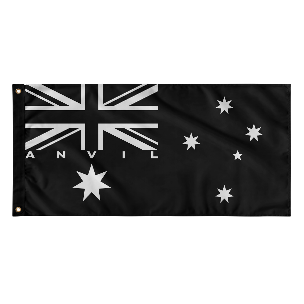 Anvil Australian Gym Flag