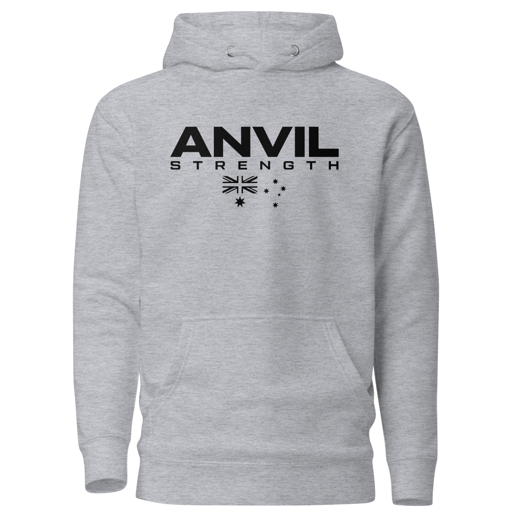 Anvil Basic with Flag Hoodie