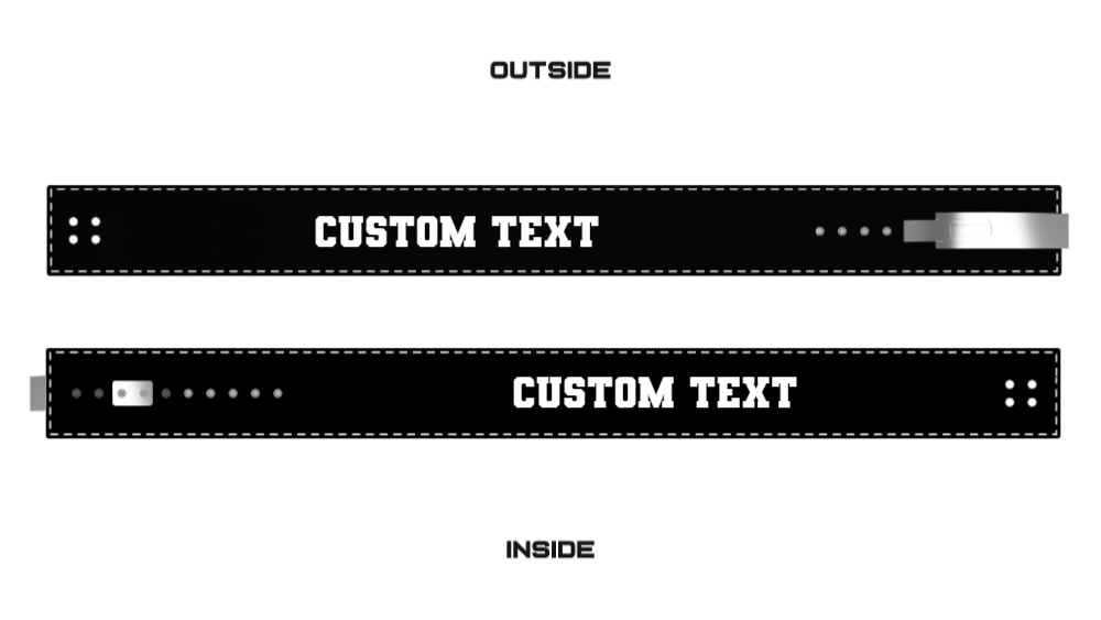 Custom Lever Power Belt