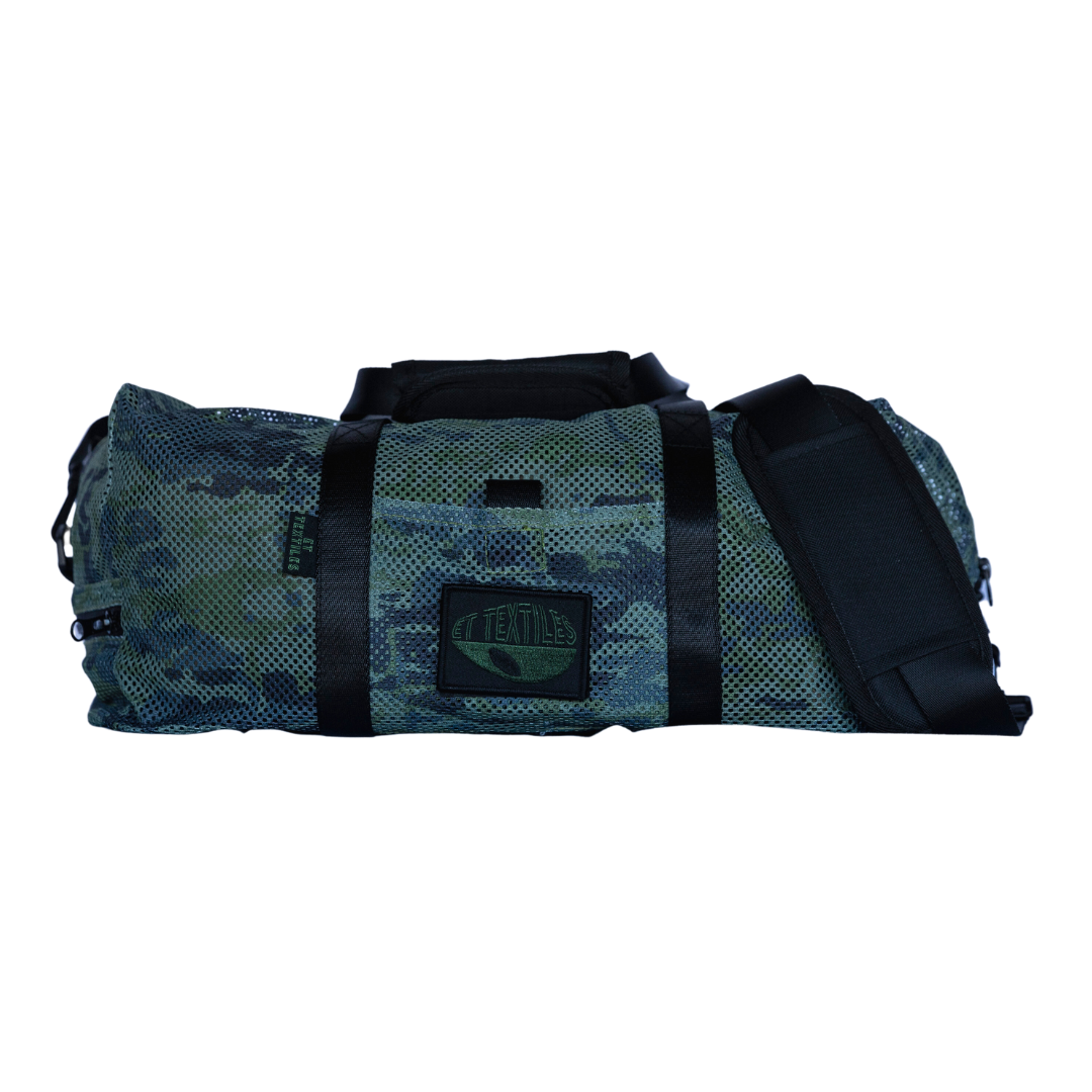 Army Green Mesh Duffle Bag