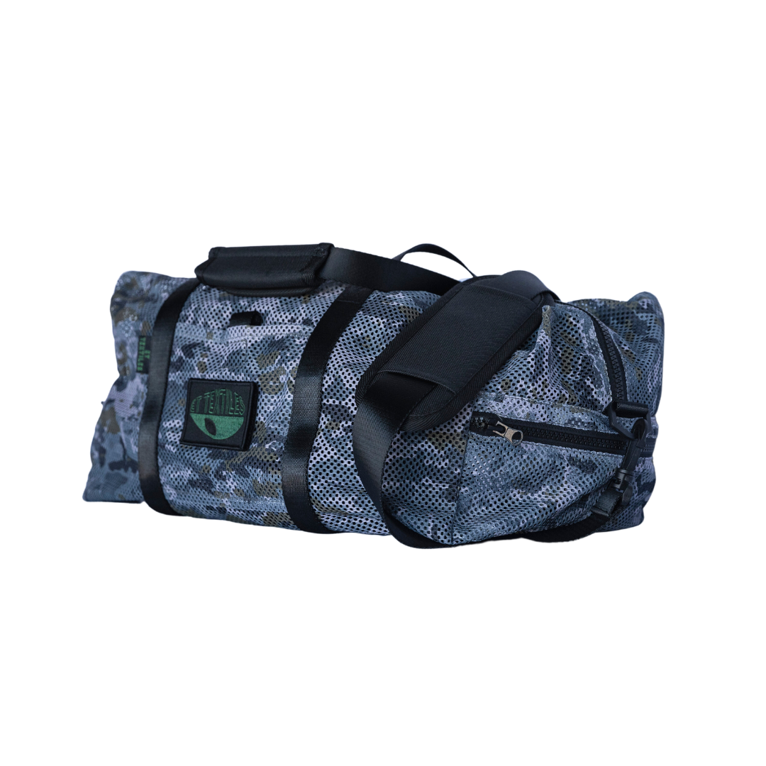 Navy - Mesh Duffle Bag