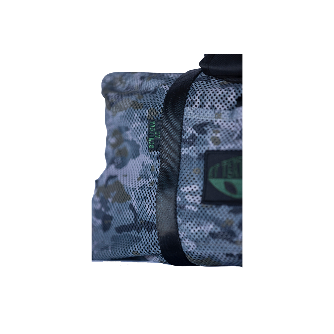 Navy - Mesh Duffle Bag