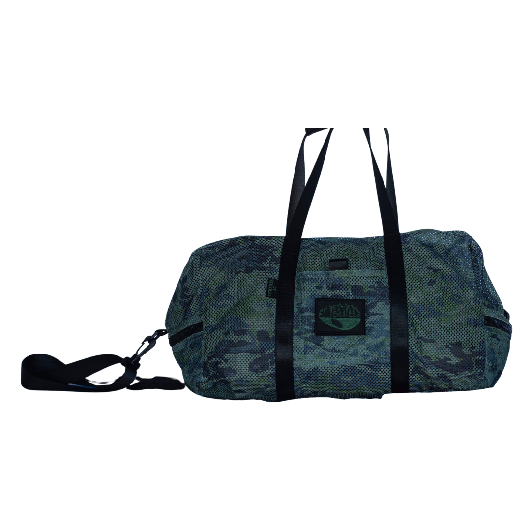 Army Green Mesh Duffle Bag