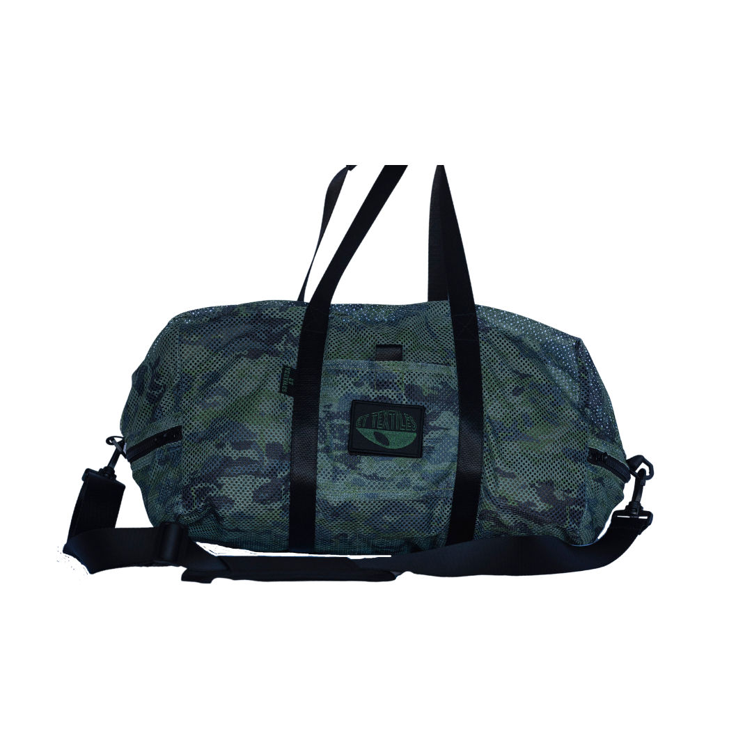 Army Green Mesh Duffle Bag