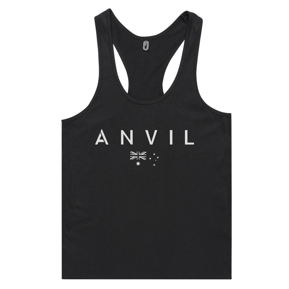 Anvil Basic with Flag Women's Singlet