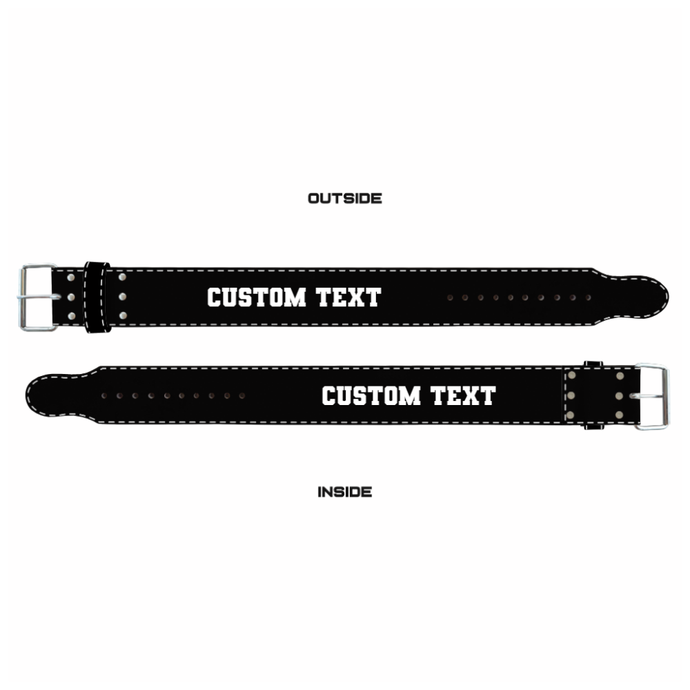 Custom Buckle Power Belt