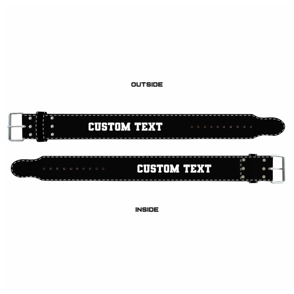 Buckle powerlifting belt